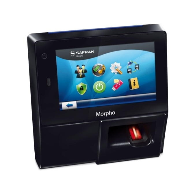 What Was New At ISC West 8 MorphoAccess SIGMA Black Outdoor Left 7