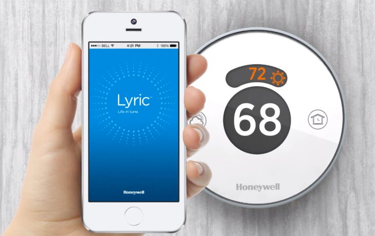 Honeywell Joins Smart Thermostat Market With Lyric 1 Honeywell Lyric for iOS