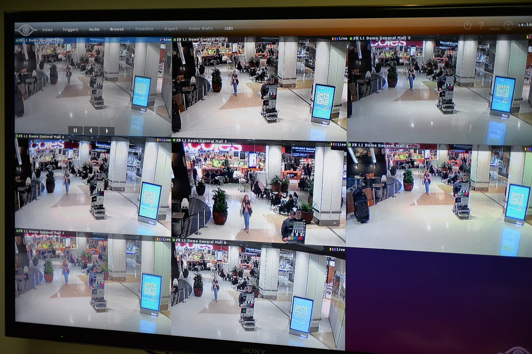 Mall cameras