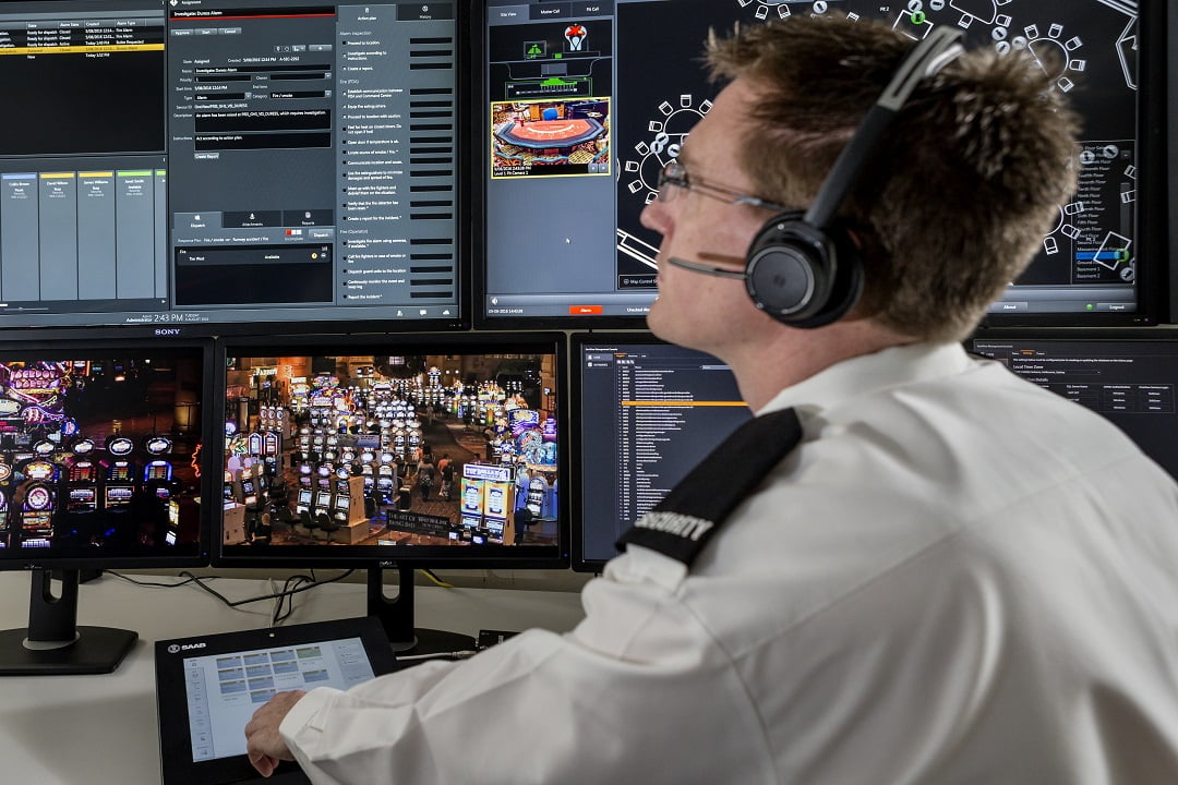 Don’t Miss These New Operational Security Solutions at Security and Government Expo, Tomorrow 12-6pm 13 SAAB COntrol Room.jpg LR