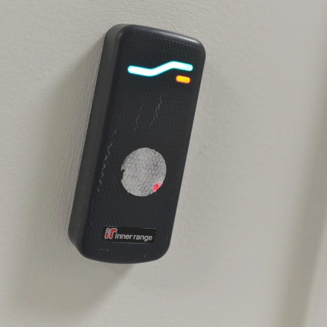 Schneider Integrates Access Control, Automation For SCUH 9 Reader 2.jpg LR