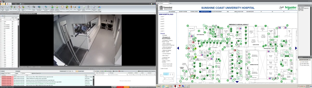 Schneider Integrates Access Control, Automation For SCUH 20 SCUH SCreen cap 2