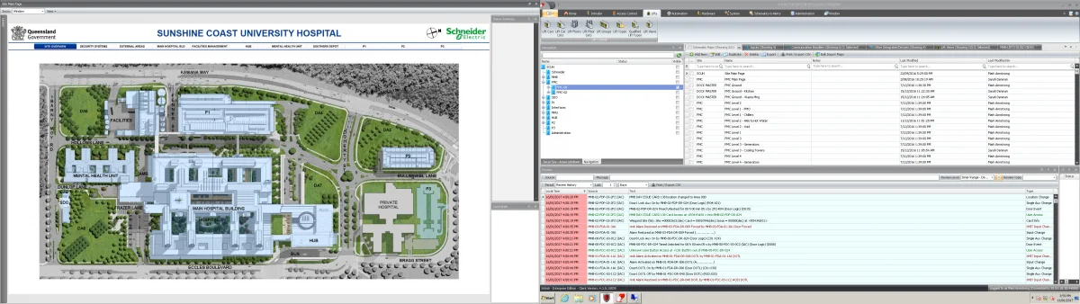 Schneider Integrates Access Control, Automation For SCUH 19 SCUH SCreen cap