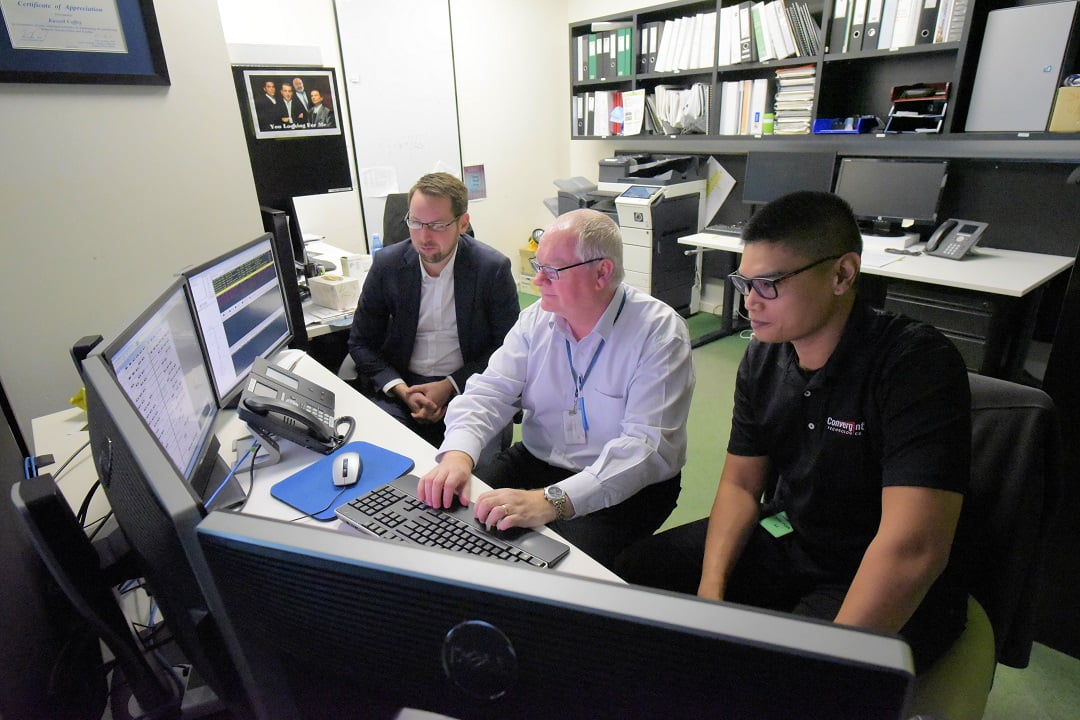 Convergint, Broadspectrum, Barco Integrate Genetec, Axis, UGL, OpSpace For EastLink 1 DSC3285