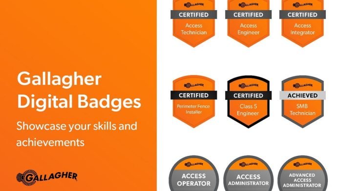 Gallagher Launches New Training Badges