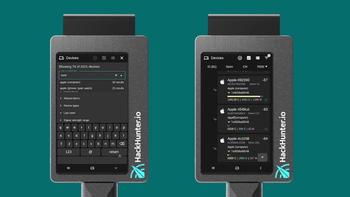 HackHunter Pursuit Portable WiFi Tracker