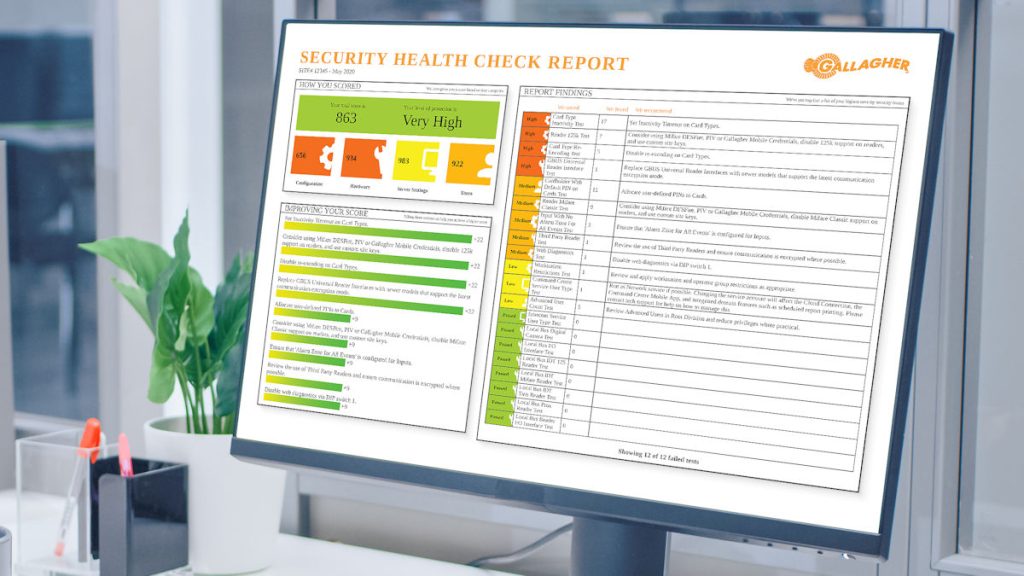 Gallagher Improves Security Health Check 1 LR