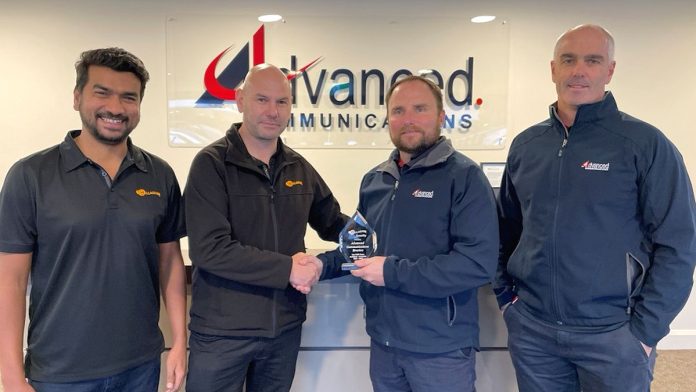 Advanced Communications Wins Sales Award