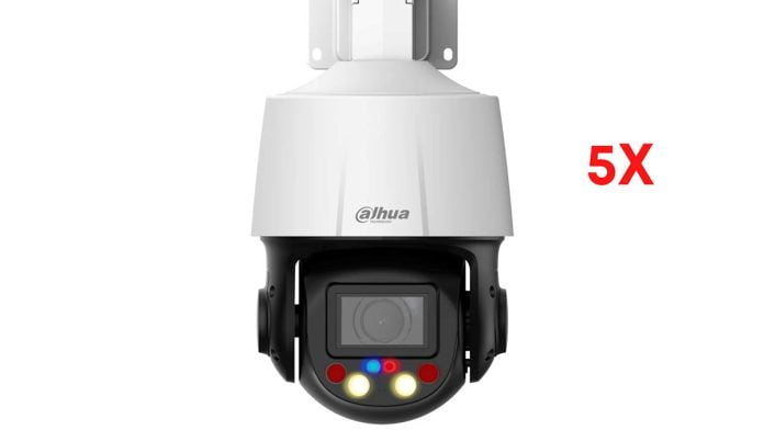 Dahua 4MP 5x TiOC WizSense Mini PTZ