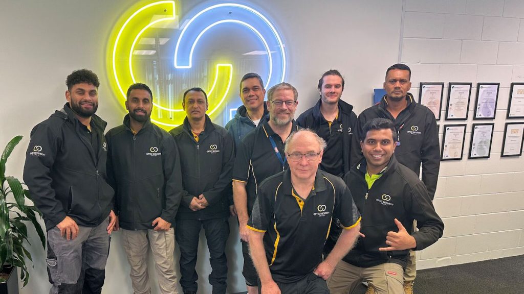 Optic Security Group T23 Transformation team members