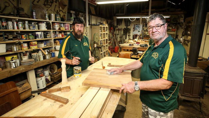 Holbrook Men's Shed Security Goes SMB