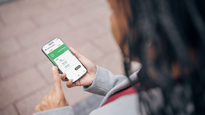 Gallagher showing the lot at SecTech