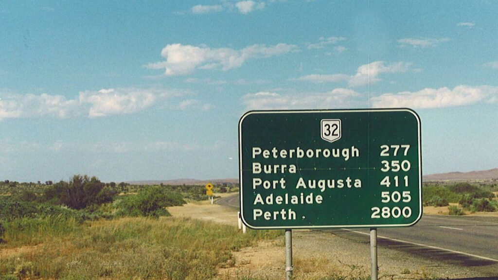 Perth Road Sign