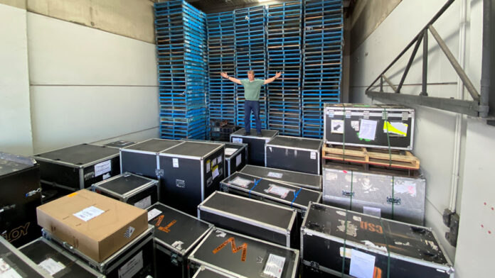 SecTech Roadshow Scenes From Warehouse