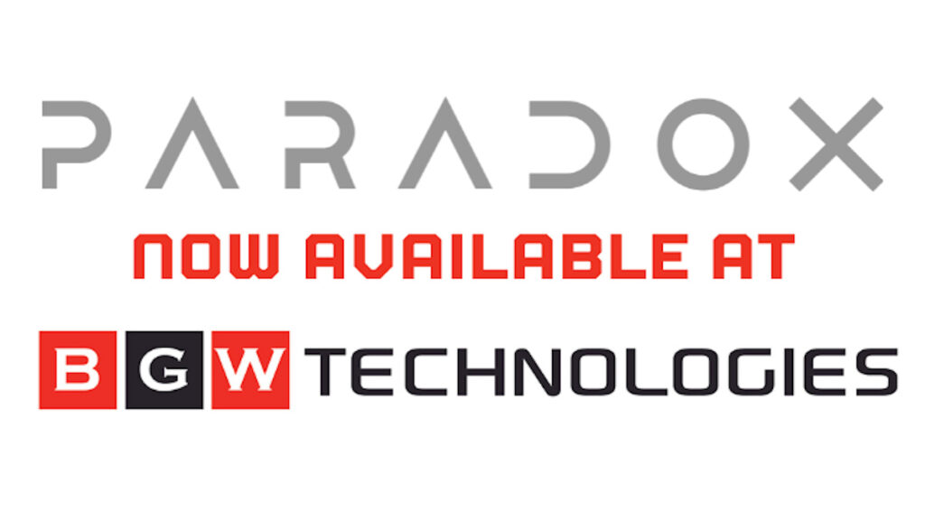 BGW Technologies New Australian Distributor Of Paradox