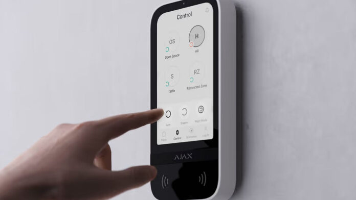 Ajax Keypad Touchscreen