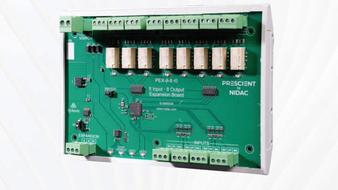 NIDAC PEX-8IO Prescient Expansion Board