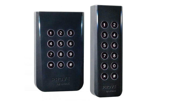 Prove Series BDF Keypad Readers From NIDAC