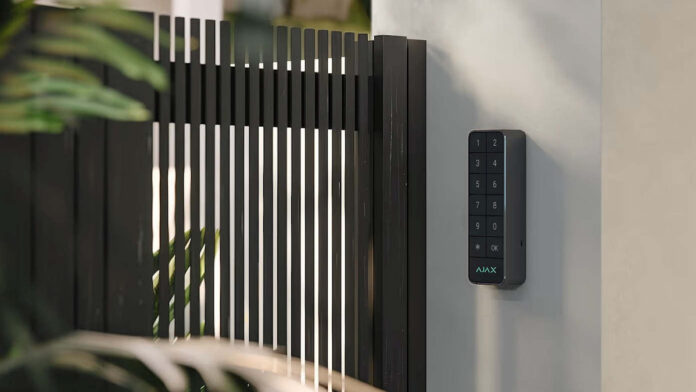 New Ajax Superior KeyPad Outdoor Fibra