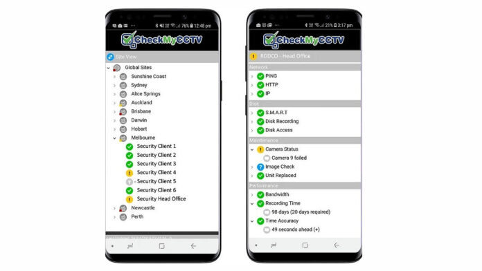 CheckMyCCTV Remote CCTV Maintenance