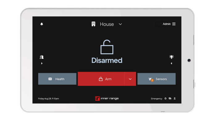 New Inner Range Inception 7 Inch Touchscreen