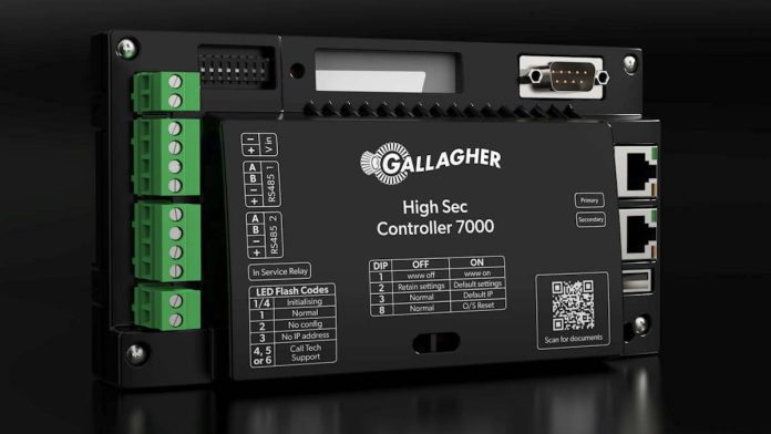 Gallagher High Security Controller 7000 Wins
