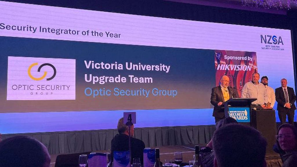 Optic Wins Double At 2025 New Zealand Security Awards 1 Optic Wins Double At 2025