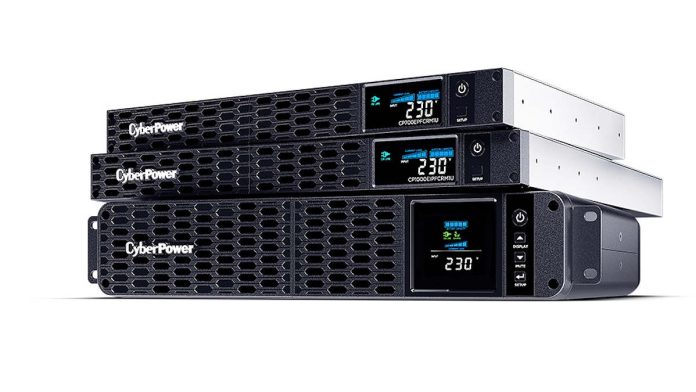 New CyberPower Short Depth PFC Sinewave Rackmount UPS