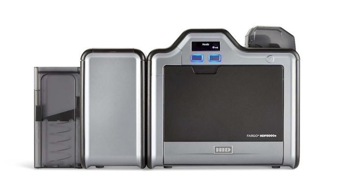 HID Fargo HDP5000e Card Printer