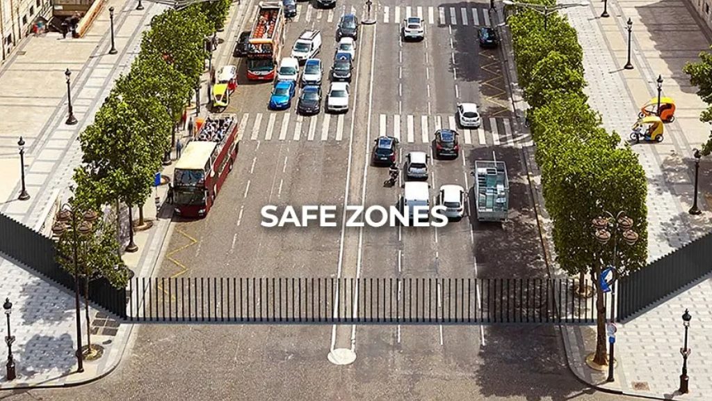 Gunnebo Retractable Security Fence 3 Gunnebo Retractable Security Fence