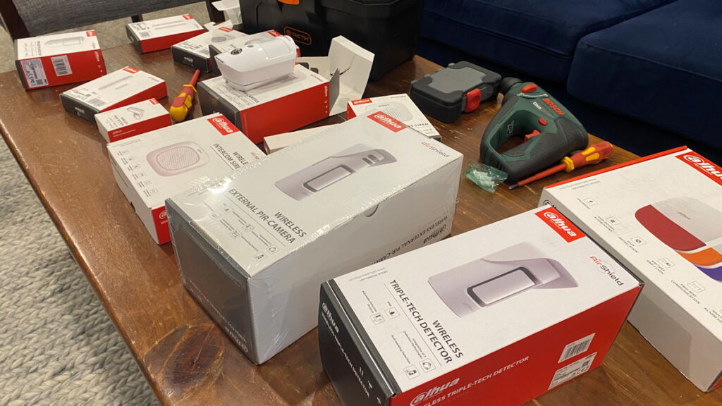 Dahua AirShield Alarm Arrives For Testing