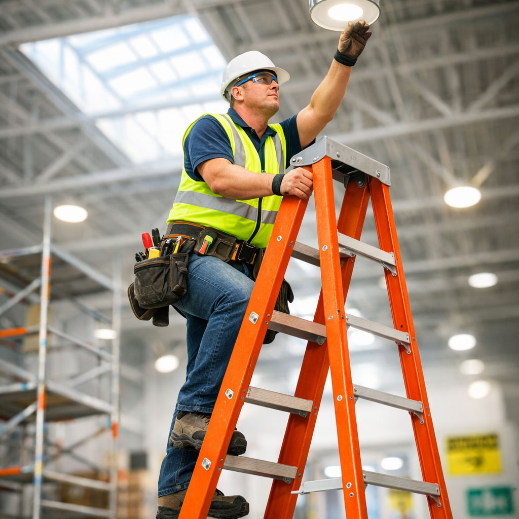 Working Safely on Ladders 