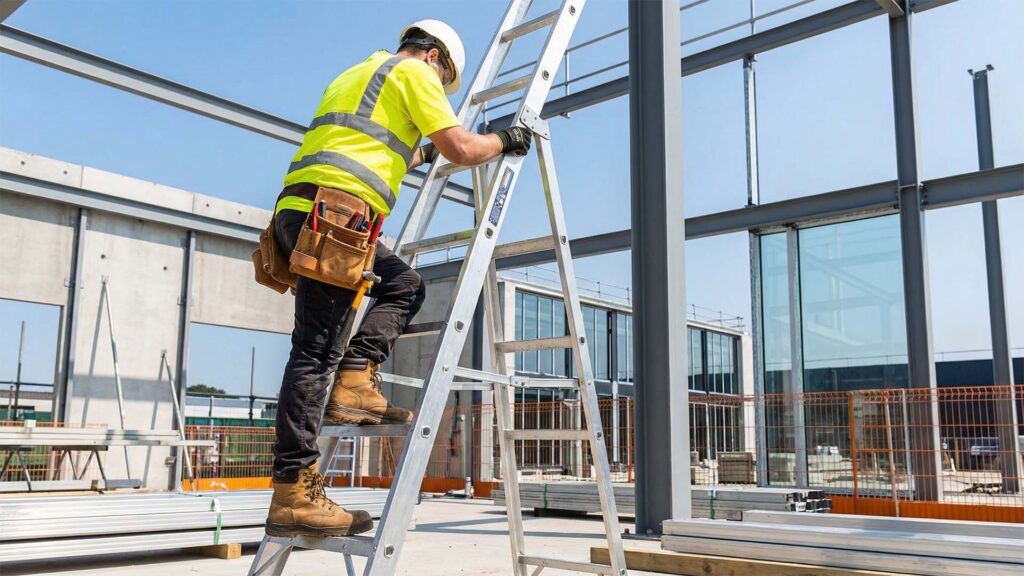 Working Safely on Ladders 