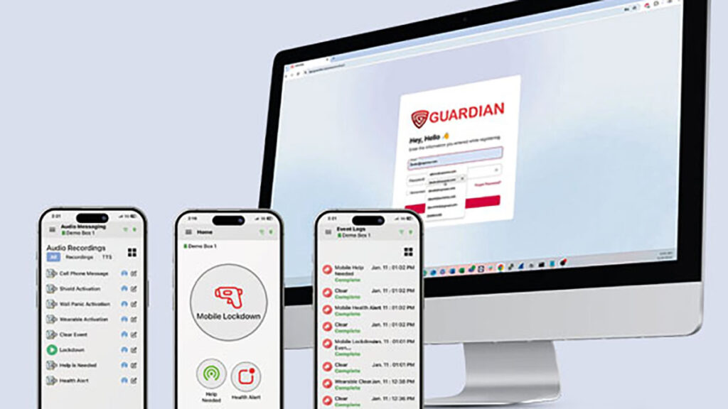 X-Shield Combines Sensors, Panic And AI 2 X-Shield Combines Sensors, Panic And AI