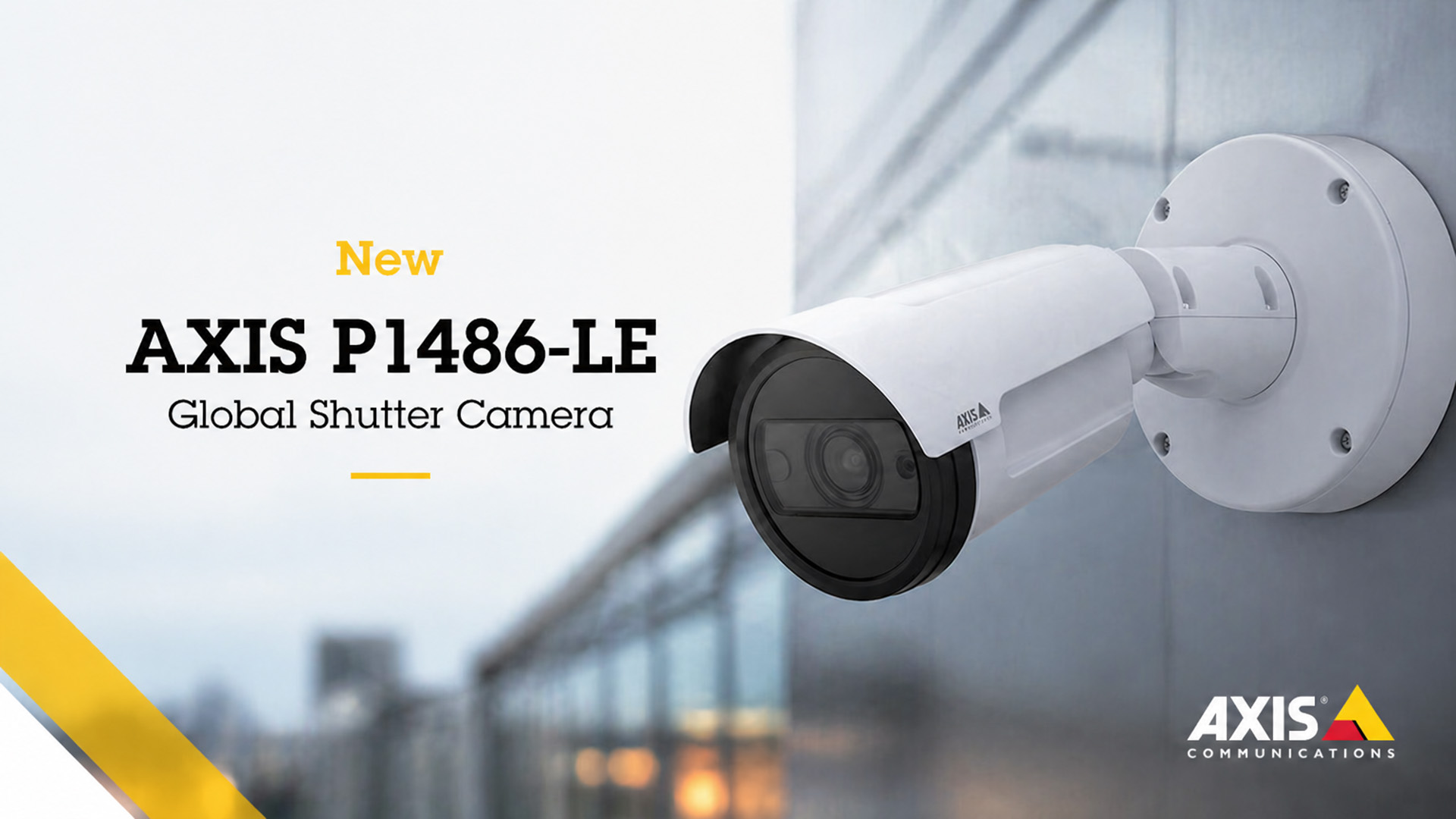 New AXIS P1486-LE Global Shutter Camera | SEN.news - No. 1