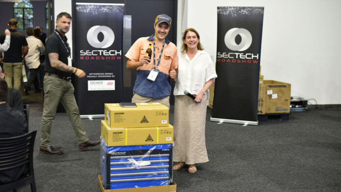 Charlie Burford Of Action Security Wins SecTech Brisbane ToolBox