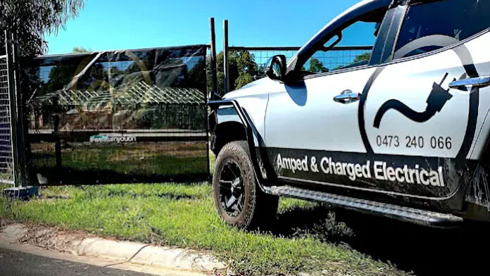 Amped and Charged Electrical Lands Dartmouth Dam CCTV