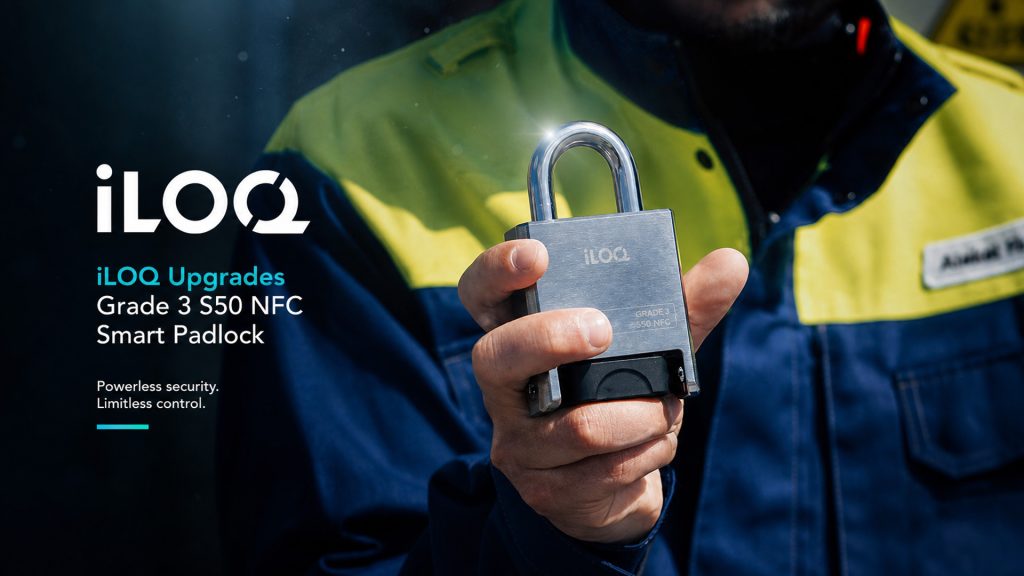 iLOQ Upgrades Grade 3 S50 NFC Smart Padlock 3 iLOQ Upgrades Grade 3 S50 NFC Smart Padlock