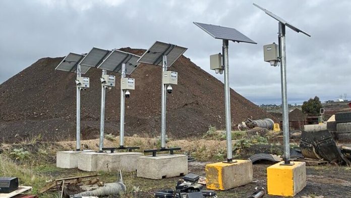 secVision Networks Deploys Solar CCTV