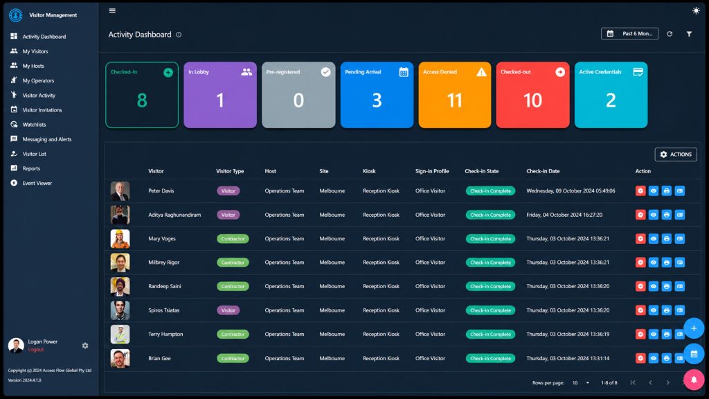 AccessFlow Visitor Management Integrates With Gallagher, Inner Range, Aritech 2 AccessFlow Visitor Management