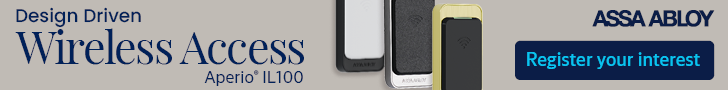 ASSA ABLOY Aperio IL100 – design-driven wireless access reader. Register your interest.